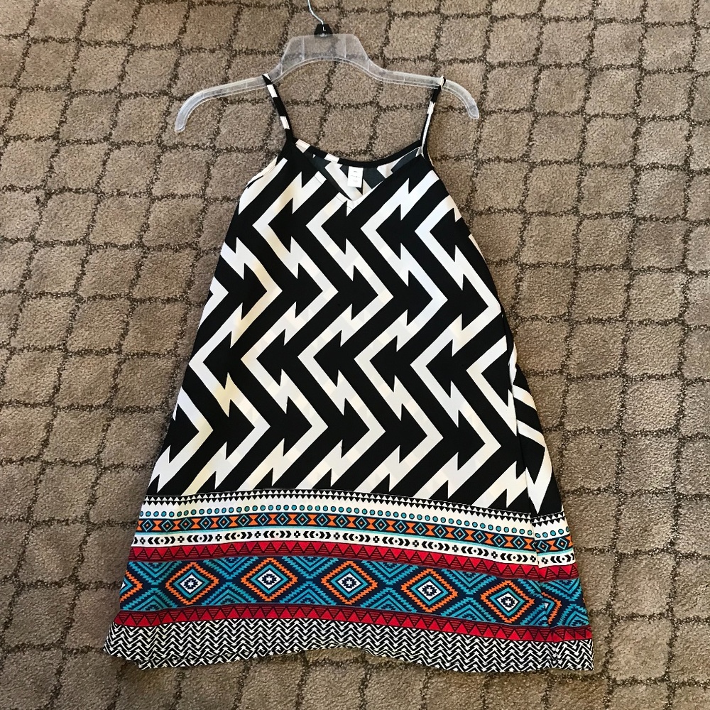 Geo Shift Dress